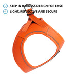 Step in Harness | XS-M Breeds - Orange