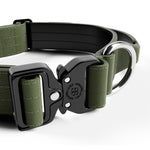 4cm Combat® Collar | With Handle & Rated Clip -  Khaki v2.0