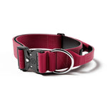 5cm Combat® Collar | With Handle & Rated Clip - Burgundy v2.0