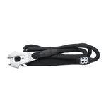 Combat Rope Dog Leash - MATTE PLATINUM - Black