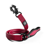 1.2m Mini Combat Leash | Foam & Neoprene Lined with Soft Handle - Burgundy