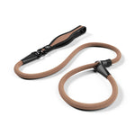 Slip Leash | Anti-Pull & Anti-Choking Training Leash - Dark Military Tan